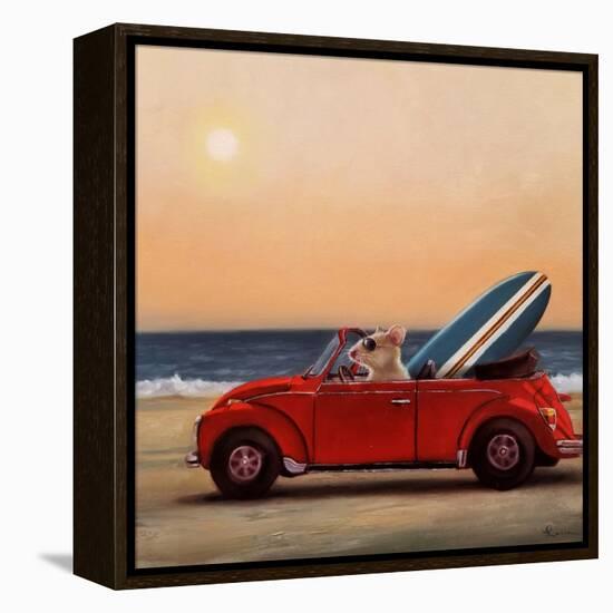 Beach Bound-Lucia Heffernan-Framed Stretched Canvas