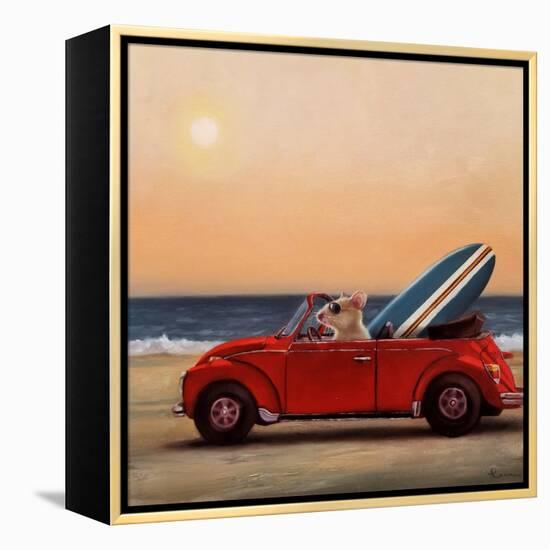 Beach Bound-Lucia Heffernan-Framed Stretched Canvas