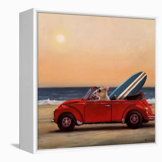 Beach Bound-Lucia Heffernan-Framed Stretched Canvas