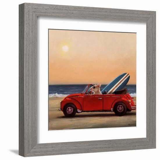 Beach Bound-Lucia Heffernan-Framed Art Print