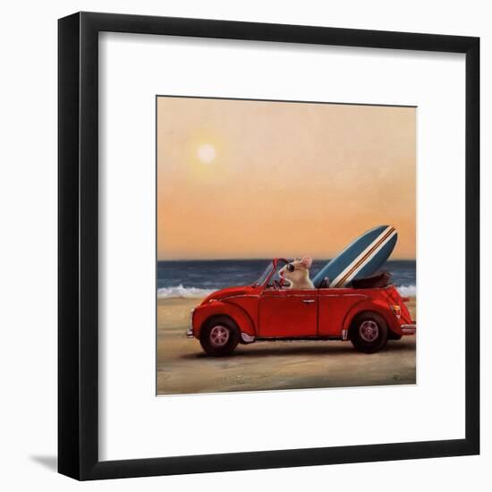 Beach Bound-Lucia Heffernan-Framed Art Print