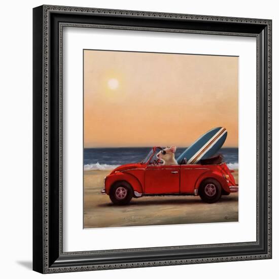 Beach Bound-Lucia Heffernan-Framed Art Print