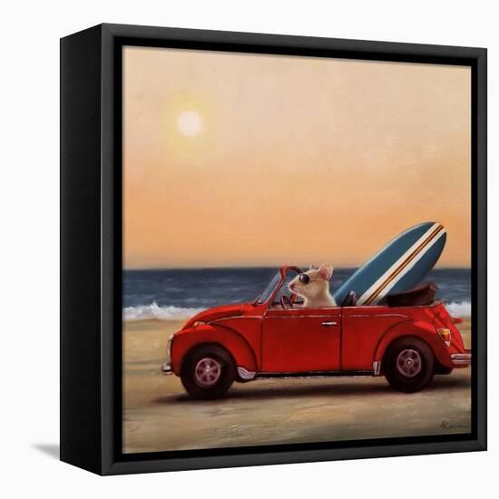 Beach Bound-Lucia Heffernan-Framed Stretched Canvas