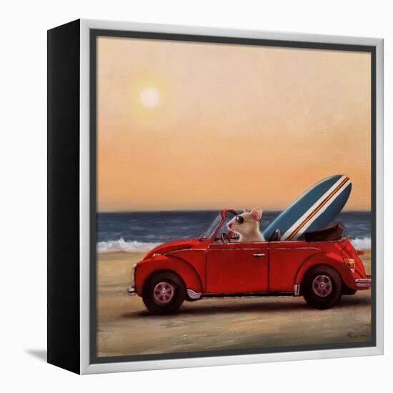 Beach Bound-Lucia Heffernan-Framed Stretched Canvas