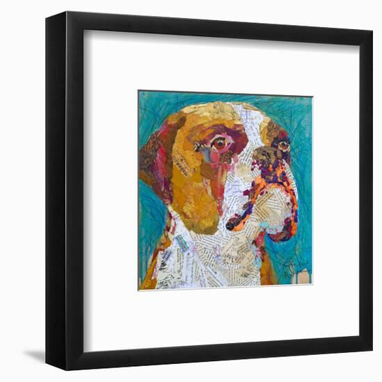 Beach Boxer-null-Framed Art Print