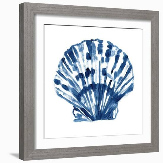 Beach Brushwork I-June Vess-Framed Art Print