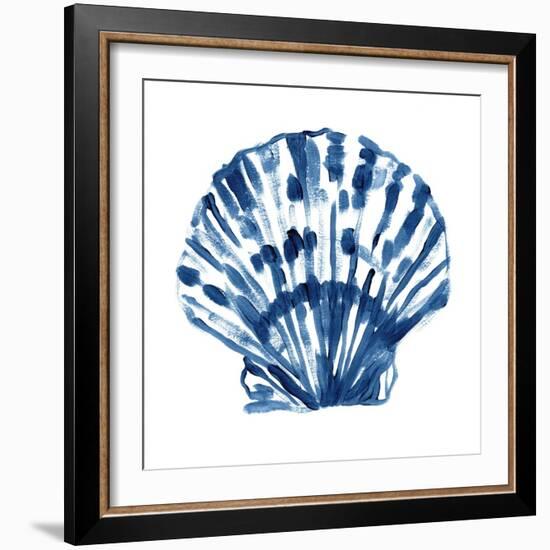 Beach Brushwork I-June Vess-Framed Art Print