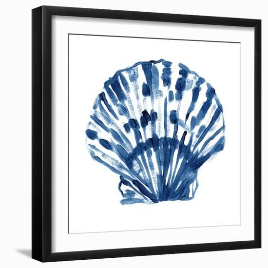 Beach Brushwork I-June Vess-Framed Art Print