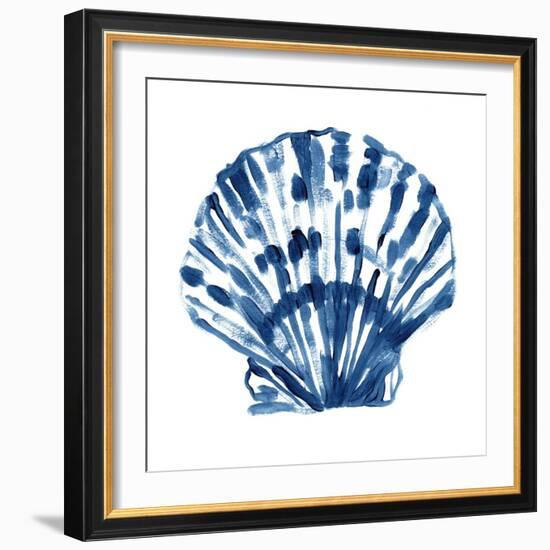 Beach Brushwork I-June Vess-Framed Art Print