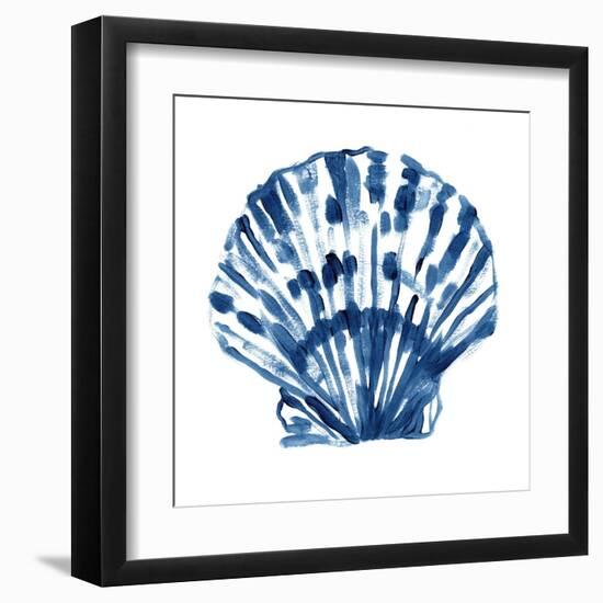 Beach Brushwork I-June Vess-Framed Art Print