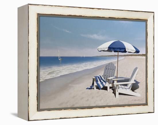 Beach Bum-Zhen-Huan Lu-Framed Premier Image Canvas