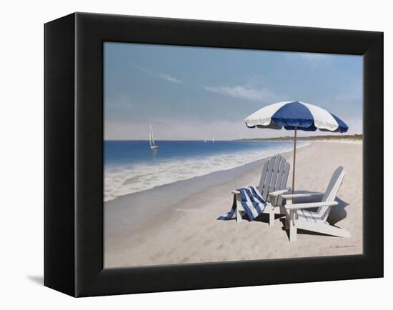 Beach Bum-Zhen-Huan Lu-Framed Premier Image Canvas