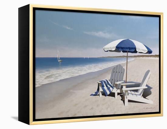 Beach Bum-Zhen-Huan Lu-Framed Premier Image Canvas