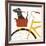 Beach Bums Dachshund Bicycle I-Michael Mullan-Framed Premium Giclee Print