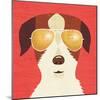 Beach Bums Terrier I-Michael Mullan-Mounted Art Print