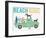 Beach Bums Truck I-Michael Mullan-Framed Art Print