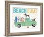 Beach Bums Truck I-Michael Mullan-Framed Art Print