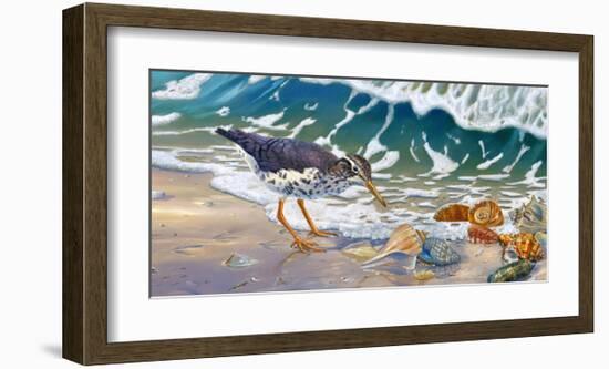 Beach Bums-Randy McGovern-Framed Art Print