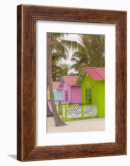 Beach Bungalow, Princess Cays, Eleuthera, Bahamas-Lisa S^ Engelbrecht-Framed Photographic Print