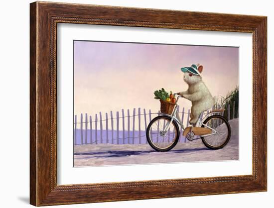 Beach Bunny-Lucia Heffernan-Framed Art Print