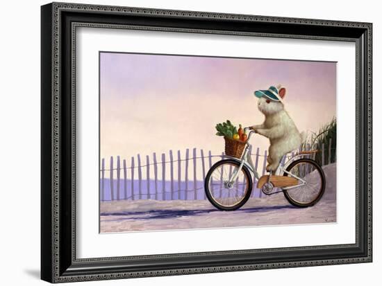 Beach Bunny-Lucia Heffernan-Framed Art Print