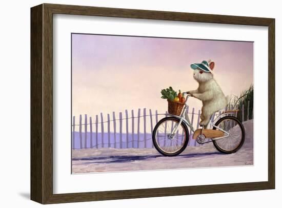 Beach Bunny-Lucia Heffernan-Framed Art Print