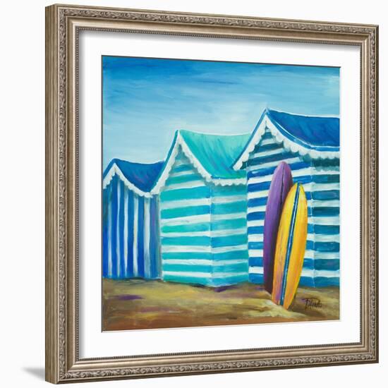 Beach Cabana I-Patricia Pinto-Framed Art Print