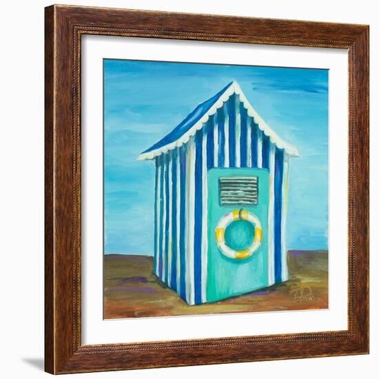 Beach Cabana II-Patricia Pinto-Framed Premium Giclee Print