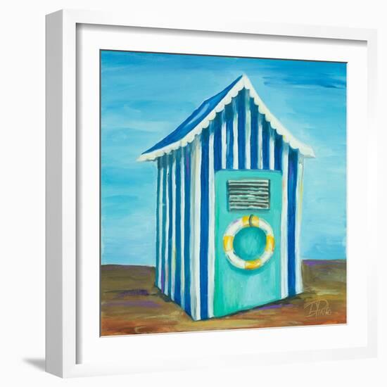 Beach Cabana II-Patricia Pinto-Framed Premium Giclee Print