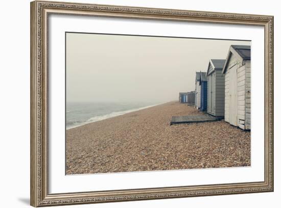 Beach Cabanas-Sarah Gardner-Framed Photo