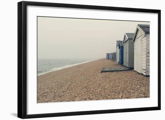 Beach Cabanas-Sarah Gardner-Framed Photo