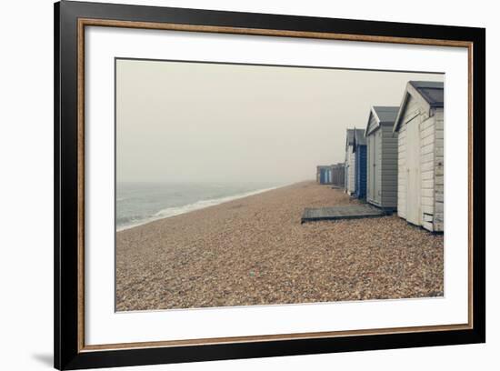 Beach Cabanas-Sarah Gardner-Framed Photo