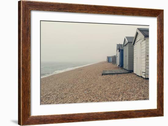 Beach Cabanas-Sarah Gardner-Framed Photo