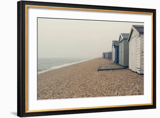 Beach Cabanas-Sarah Gardner-Framed Photo