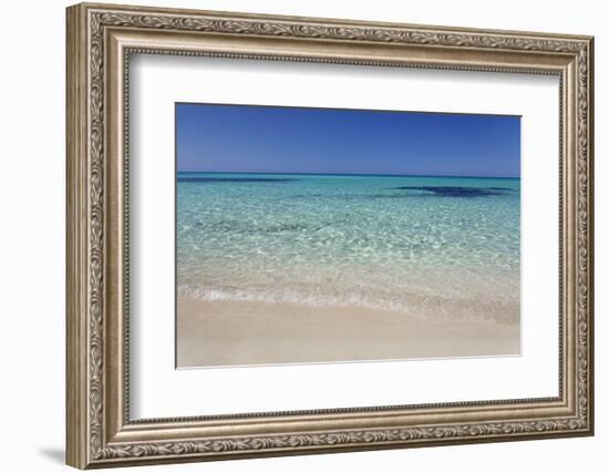 Beach Cala Mesquita, Capdepera, Majorca (Mallorca)-Markus Lange-Framed Photographic Print