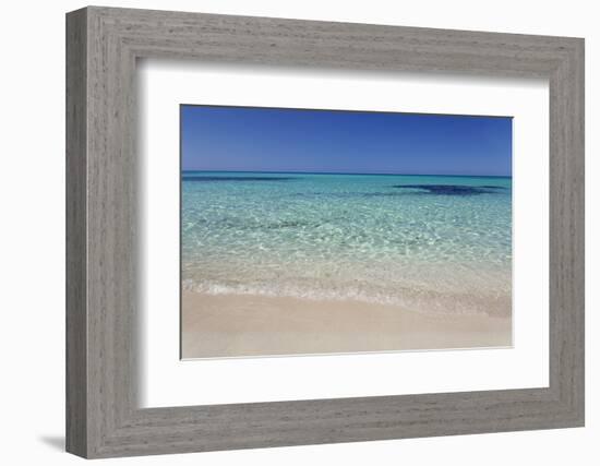 Beach Cala Mesquita, Capdepera, Majorca (Mallorca)-Markus Lange-Framed Photographic Print