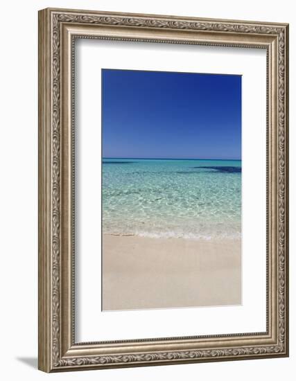 Beach Cala Mesquita, Capdepera, Majorca (Mallorca)-Markus Lange-Framed Photographic Print