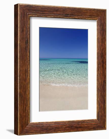 Beach Cala Mesquita, Capdepera, Majorca (Mallorca)-Markus Lange-Framed Photographic Print