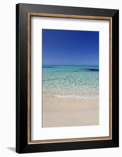 Beach Cala Mesquita, Capdepera, Majorca (Mallorca)-Markus Lange-Framed Photographic Print