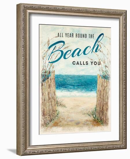 Beach Calls You-Ann Marie Coolick-Framed Art Print