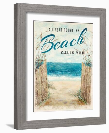 Beach Calls You-Ann Marie Coolick-Framed Art Print