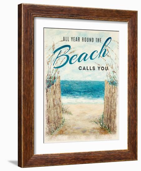 Beach Calls You-Ann Marie Coolick-Framed Art Print