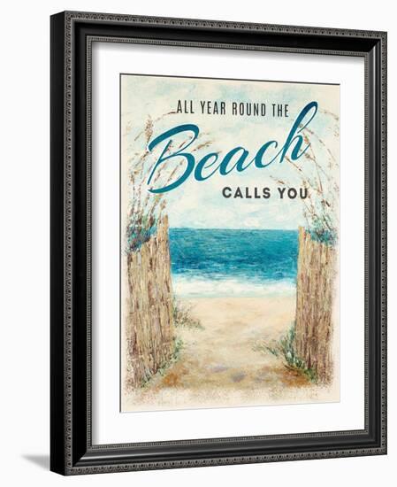 Beach Calls You-Ann Marie Coolick-Framed Art Print