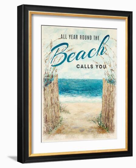 Beach Calls You-Ann Marie Coolick-Framed Art Print