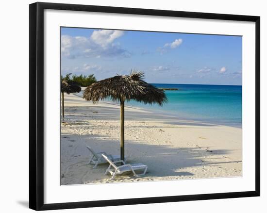 Beach, Cat Island, the Bahamas, West Indies, Central America-Michael DeFreitas-Framed Photographic Print