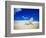 Beach Chair on Empty Beach-Randy Faris-Framed Photographic Print