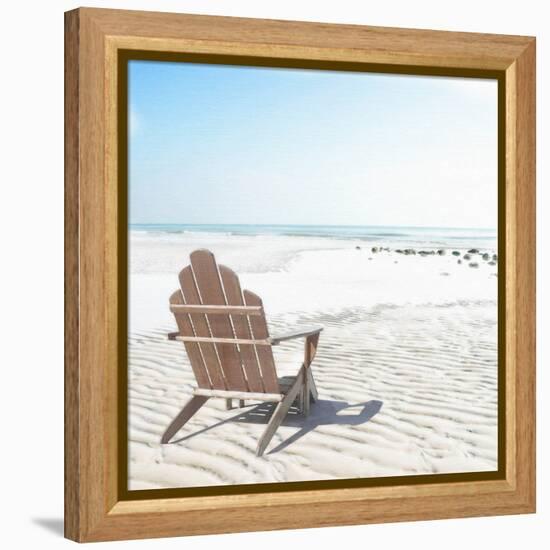 Beach Chair-Noah Bay-Framed Stretched Canvas