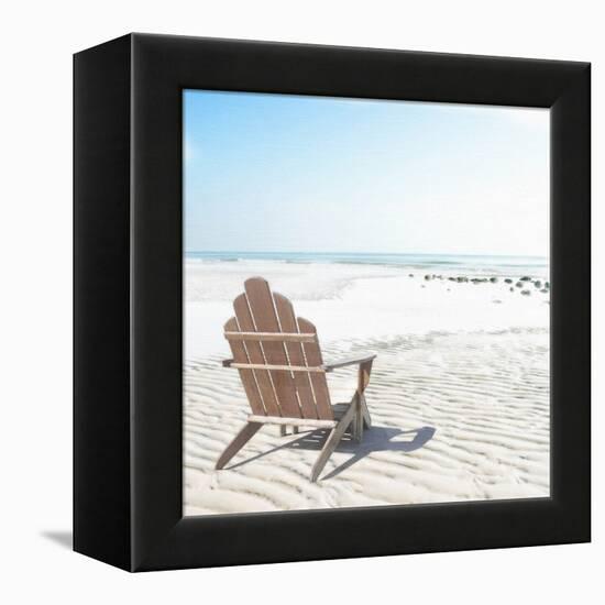 Beach Chair-Noah Bay-Framed Stretched Canvas