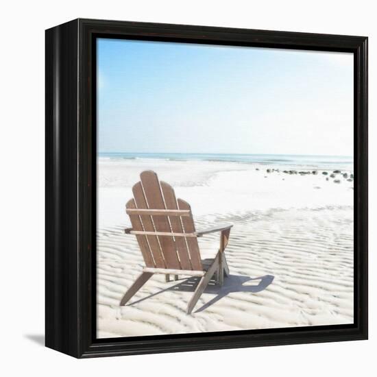 Beach Chair-Noah Bay-Framed Stretched Canvas