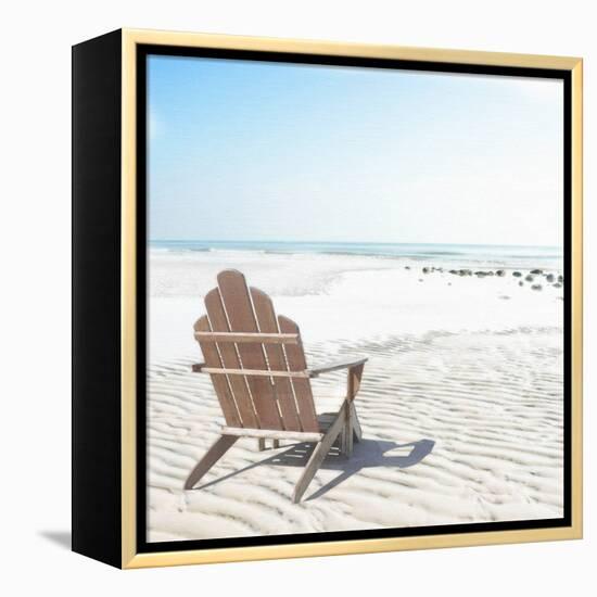 Beach Chair-Noah Bay-Framed Stretched Canvas